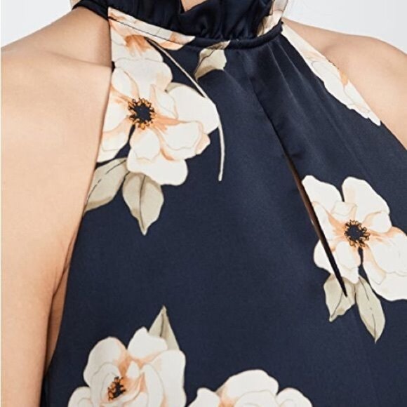 BB Dakota by Steve Madden Floral Print Sleeveless Fit & Flare Dress Size 4 - Picture 8 of 13